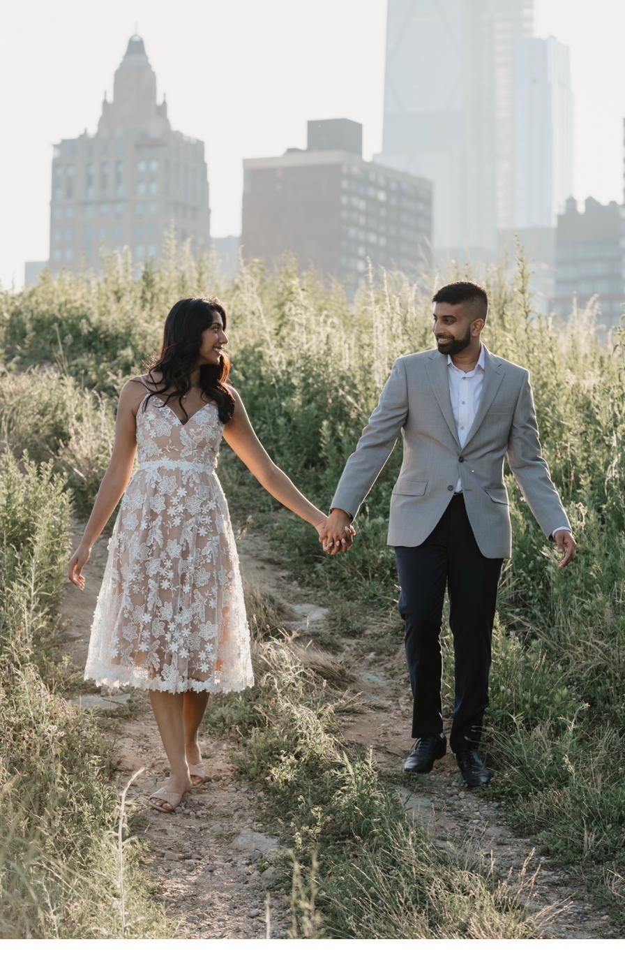 Yash and Ruchika walking together